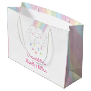 Rainbow Raindrop Kinderdusche Sprinkle Große Geschenktüte