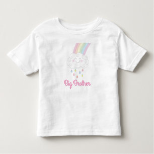 Rainbow Raindrop Kinderdusche Sprinkle Kleinkind T-shirt