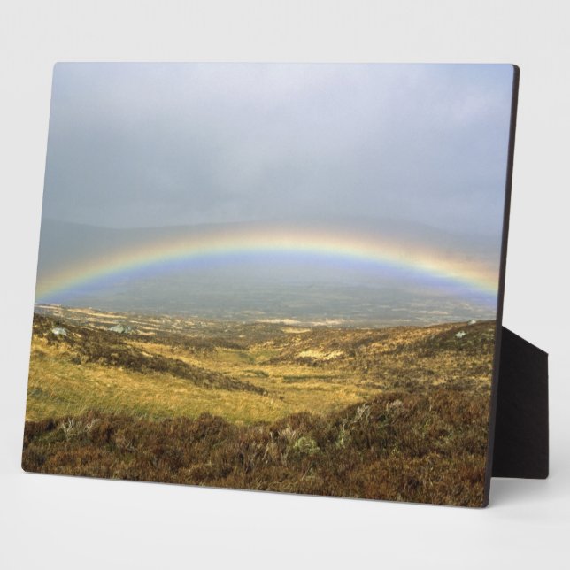 Rainbow Rannoch Moor Scotland Postcard Poster Fotoplatte (Seite)