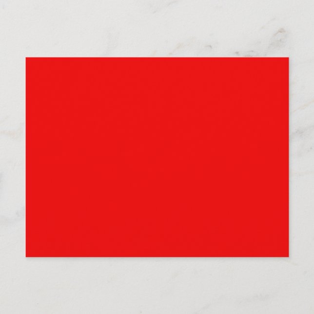 Rainbow Red Postkarte (Vorderseite)