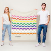 Rainbow Retro Pic Rac mit Namen