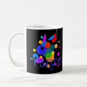 Rainbow Rhapsody: Happy Rainbow-Colored Design" Ho Kaffeetasse
