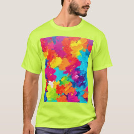 Rainbow Rhapsody Painting T-Shirt