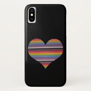 Rainbow Ribbon Kabelherz Case-Mate iPhone Hülle
