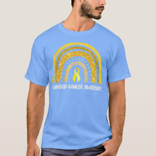 Rainbow Ribbon Kinderkrebsbewusstsein Kostüm3 T-Shirt