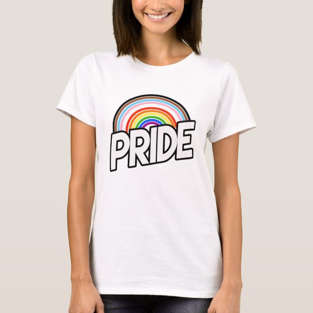 Rainbow Rings Progress T-Shirt (Vorderseite)