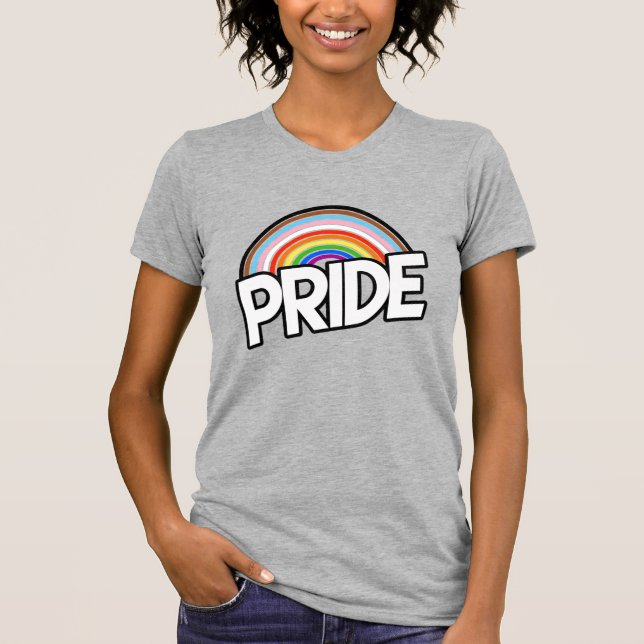Rainbow Rings Progress T-Shirt (Vorderseite)