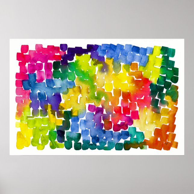 Rainbow Road Poster (Vorne)