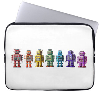 Rainbow Roboter Laptopschutzhülle