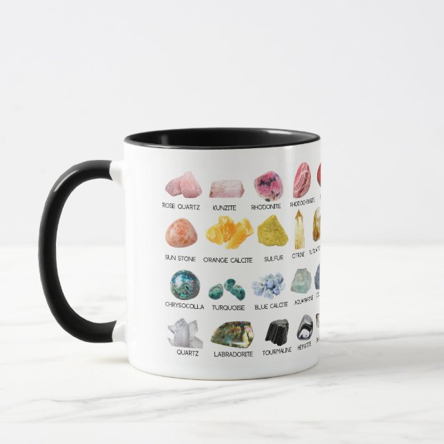 Rainbow Rocks The Crystal Collection Tasse (Links)