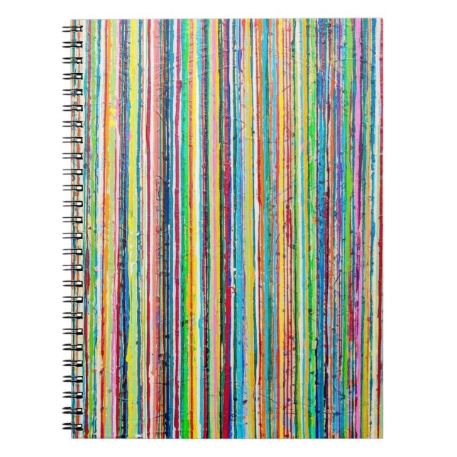 Rainbow Roll Notebook Notizblock (Vorderseite)