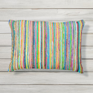 Rainbow Roll Outdoor Throw Kissen Für Draußen