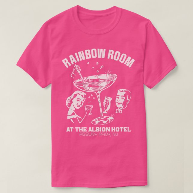 Rainbow Room im Albion Hotel Defunktional Nightclu T-Shirt (Design vorne)