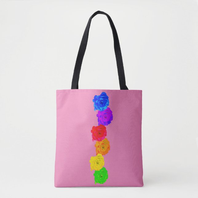 Rainbow-Rose (Vorderseite)