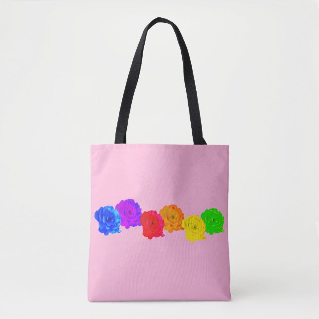 Rainbow-Rose (Vorderseite)