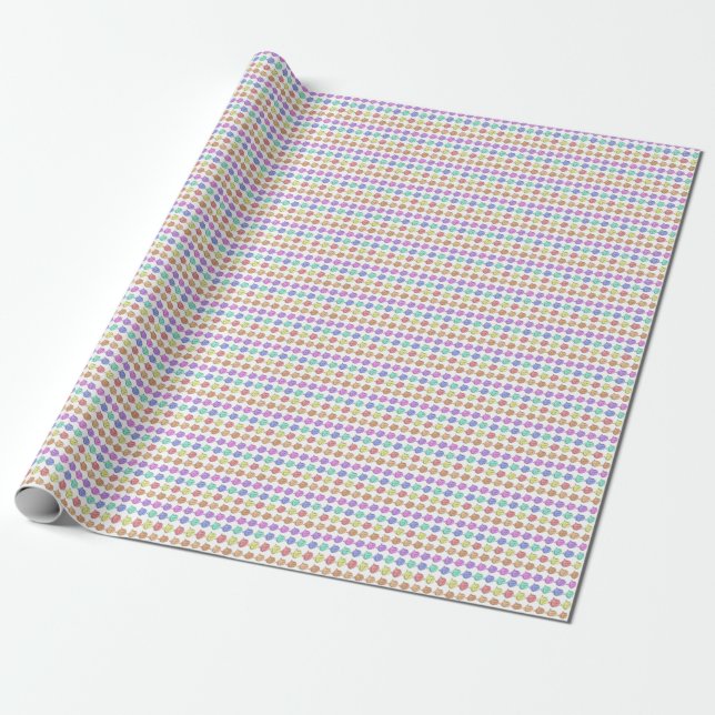 Rainbow-Rose Geschenkpapier (Ungerollt)