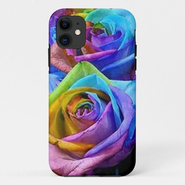 Rainbow Rose iPhone 5 Gehäuse Case-Mate iPhone Hülle (Rückseite)