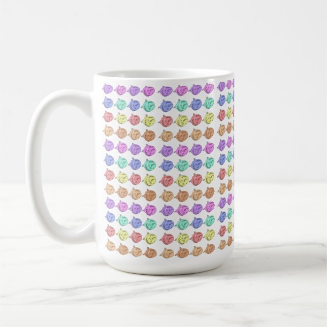 Rainbow-Rose Kaffeetasse (Links)