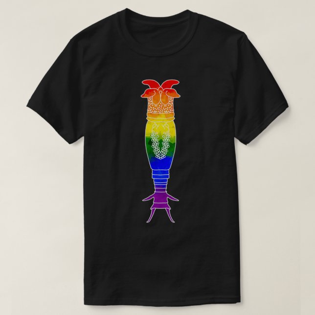 Rainbow Rotifer T-Shirt (Design vorne)