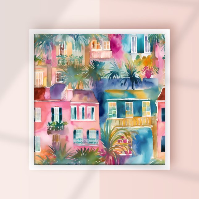 Rainbow Row Poster (Von Creator hochgeladen)