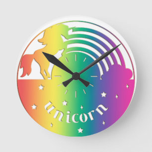 Rainbow Runde Wanduhr