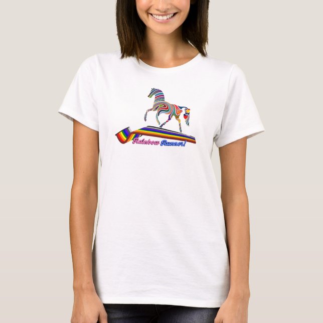 Rainbow Runner T-Shirt (Vorderseite)