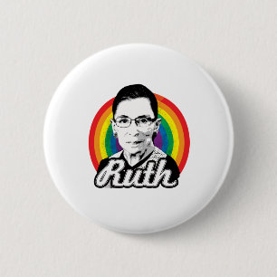 Rainbow Ruth - LGBT Politik - Button