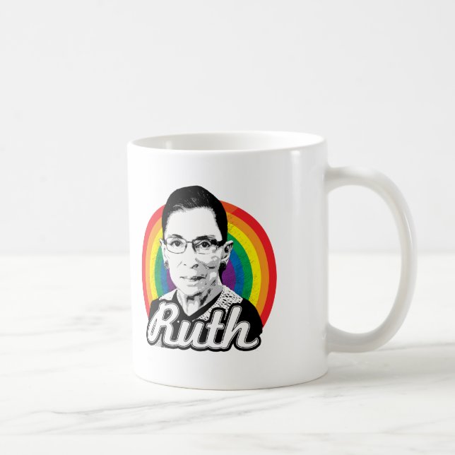 Rainbow Ruth - LGBT-Politik - Tasse (Rechts)