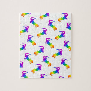 Rainbow Salamander Puzzle