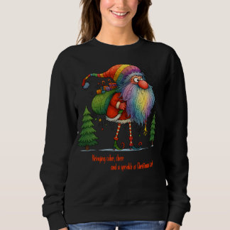 Rainbow Santa Magic Sweatshirt