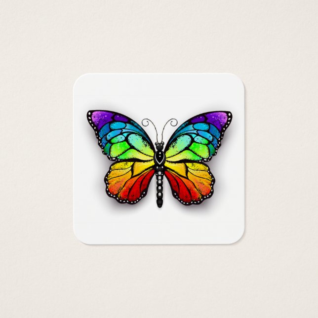 Rainbow-Schmetterling Monarch (Vorderseite)