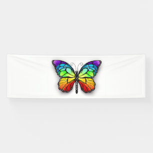 Rainbow-Schmetterling Monarch Banner