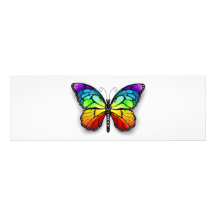 Rainbow-Schmetterling Monarch Fotodruck