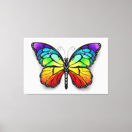 Rainbow-Schmetterling Monarch Leinwanddruck