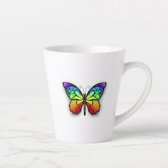 Rainbow-Schmetterling Monarch Milchtasse (Rechts)