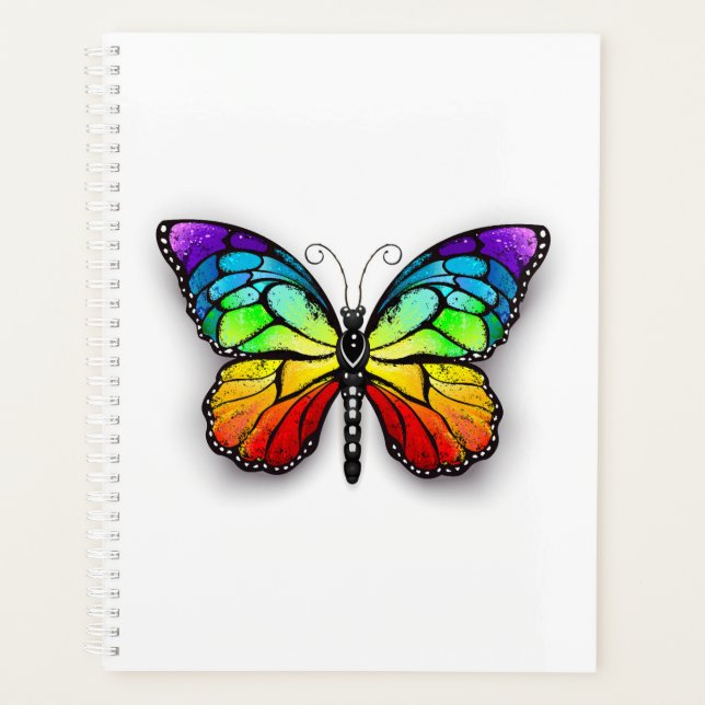 Rainbow-Schmetterling Monarch Planer (Vorderseite)