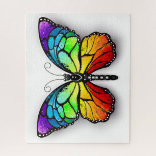 Rainbow-Schmetterling Monarch Puzzle
