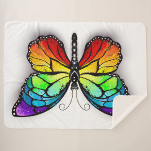 Rainbow-Schmetterling Monarch Sherpadecke