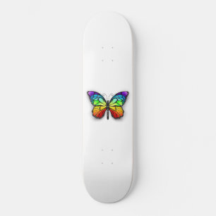 Rainbow-Schmetterling Monarch Skateboard