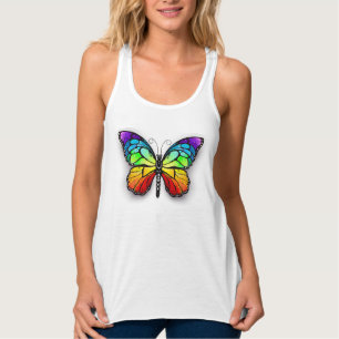 Rainbow-Schmetterling Monarch Tank Top