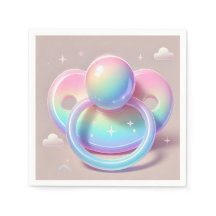 Rainbow Schnuller Napkins