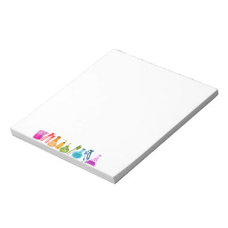 Rainbow Science Notepad Notizblock