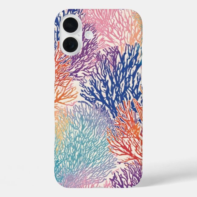 Rainbow Sea Fan Garden - IPhone 16, Rechtssache Case-Mate iPhone Hülle (Rückseite)