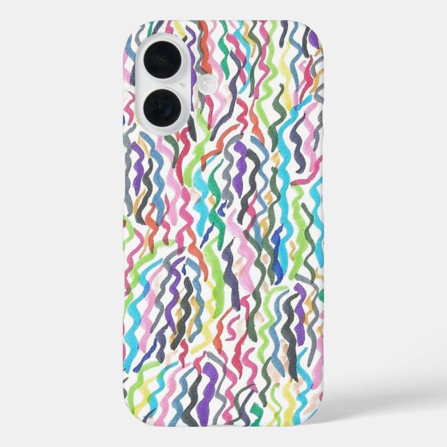 Rainbow Seaweed Case-Mate iPhone Hülle (Rückseite)