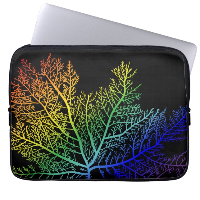 Rainbow Seaweed Pride Electronics Bag Laptopschutzhülle (Vorderseite)