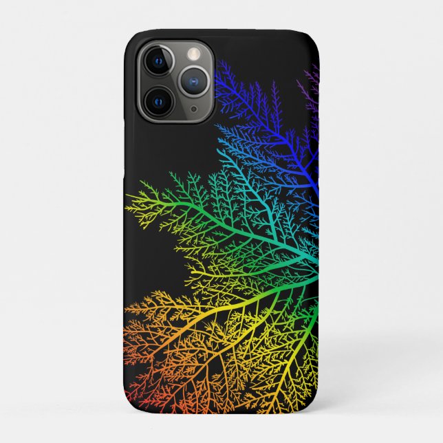 Rainbow Seaweed Pride Phone Case - Lebhaftes LGBTQ (Rückseite)