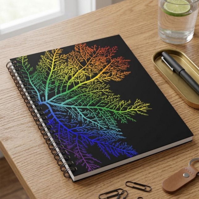 Rainbow Seaweed Pride Spiral Notebook Notizbuch (Von Creator hochgeladen)