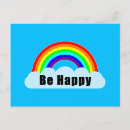 RAINBOW - Sei glücklich Postkarte
