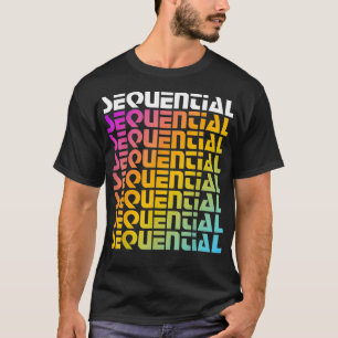 Rainbow Sequential  T-Shirt