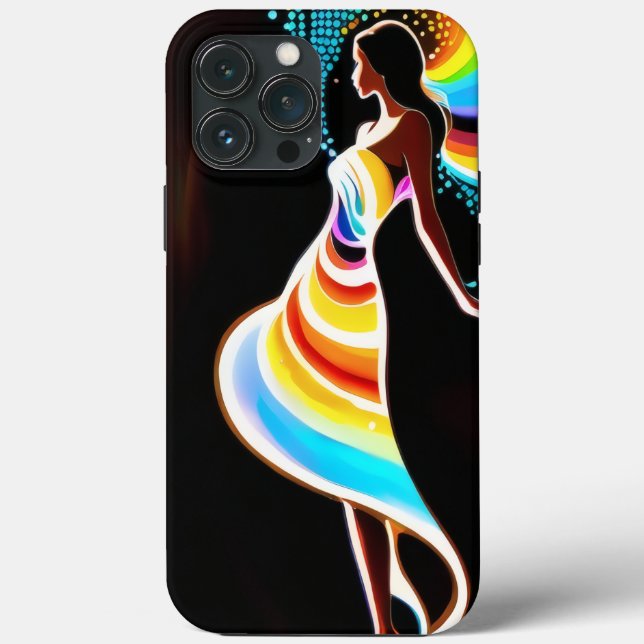 Rainbow Serenity iPhone/iPad Gehäuse Case-Mate iPhone Hülle (Rückseite)